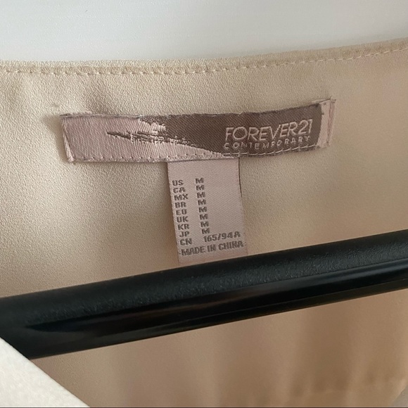 Forever 21 | Long Sleeve Sheer Chiffon Blouse - Picture 5 of 14